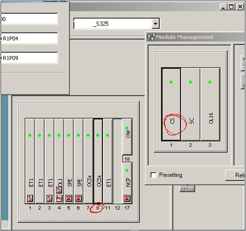 ZXMP S325 ET1單板下發(fā)時隙提示超時(圖1)